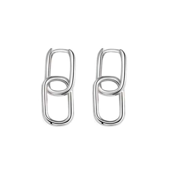 ARIANE EARRINGS Ασημένια σκουλαρίκια με αποσπώμενο το κάτω μέρος.-kessajewels